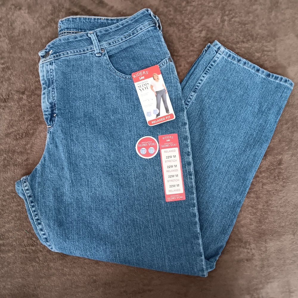 Riders by Lee Blue Denim Jeans - Picture 1 of 4